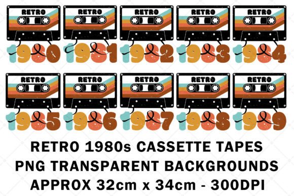 Download Retro 1980s Cassette Tapes - Cassette tapes Collection
